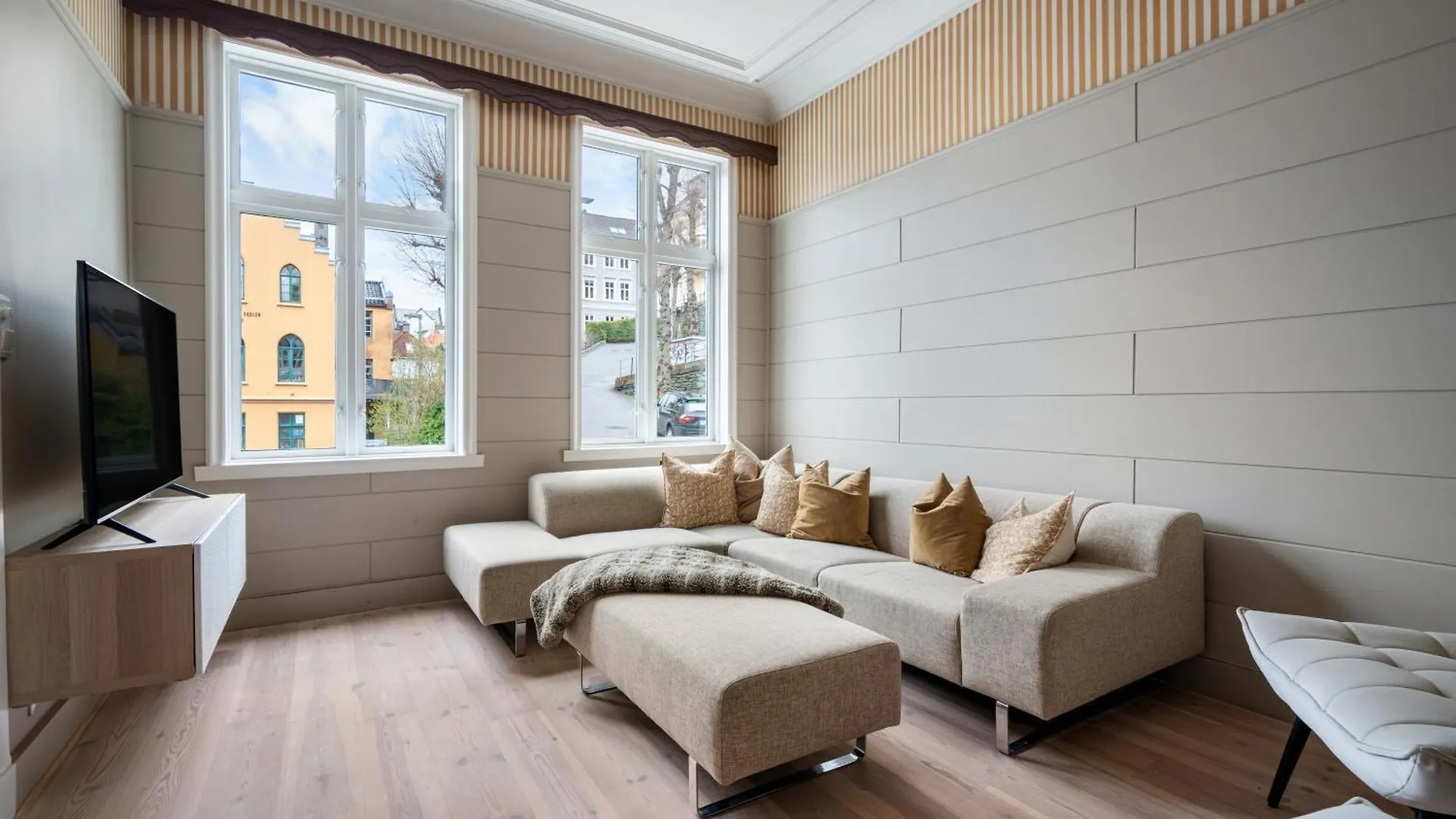 Experience The Luxury Lifestyle 100M From Bryggen! Lägenhet Bergen